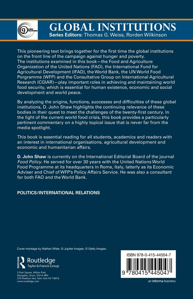Global Food and Agricultural Institutions