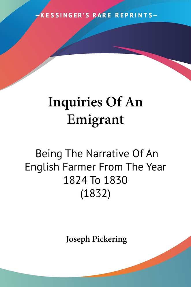 Inquiries Of An Emigrant