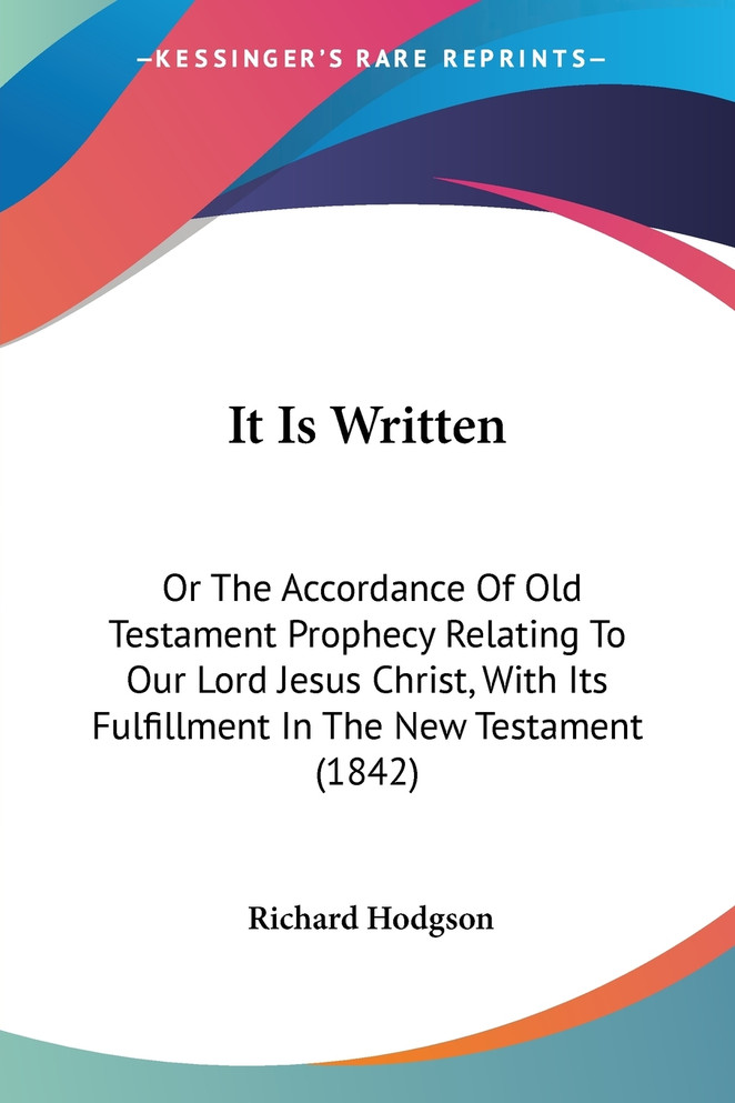 It Is Written