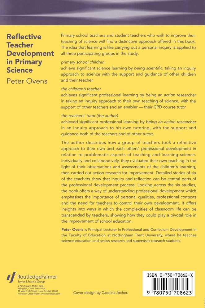 Reflective Teacher Development in Primary Science