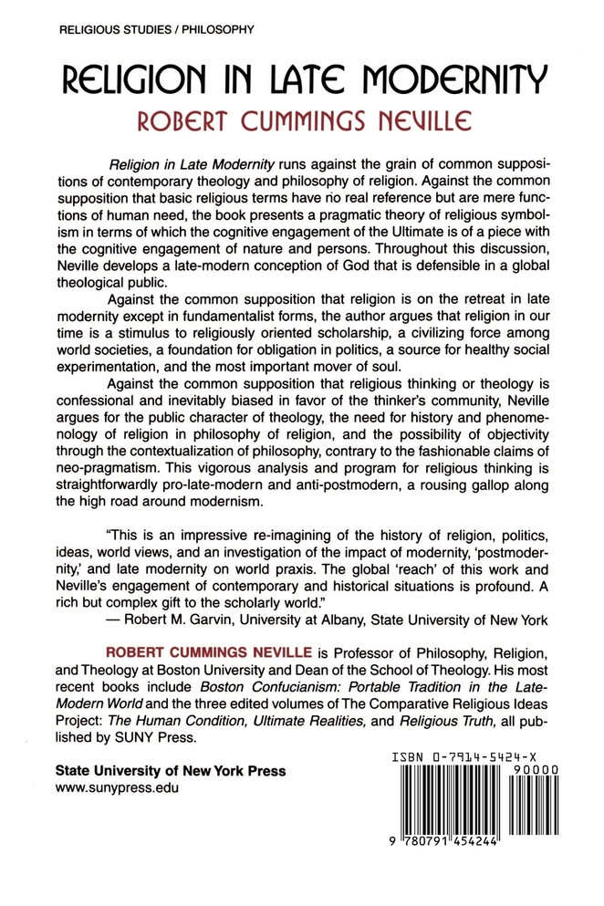 Religion in Late Modernity