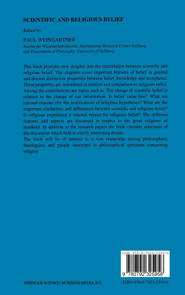 Scientific and Religious Belief