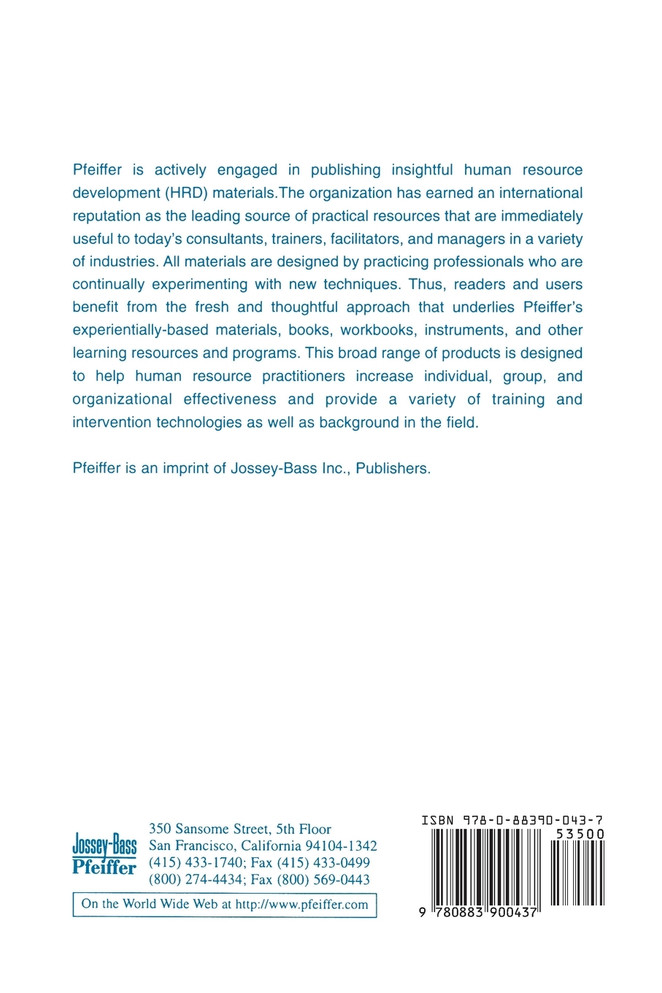 Handbook Structured Human III