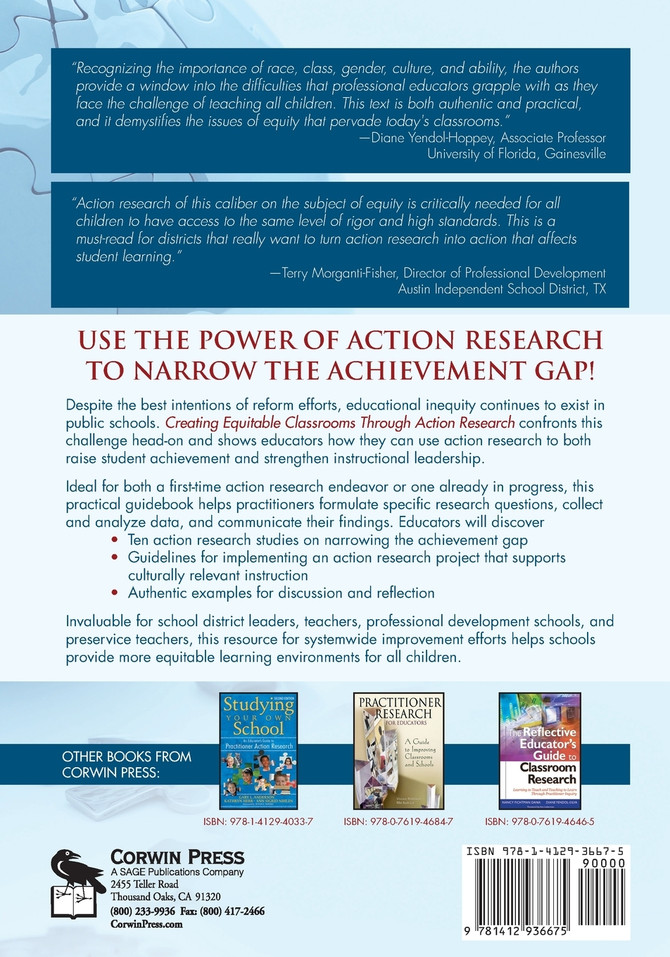 Creating Equitable Classrooms Through Action Research