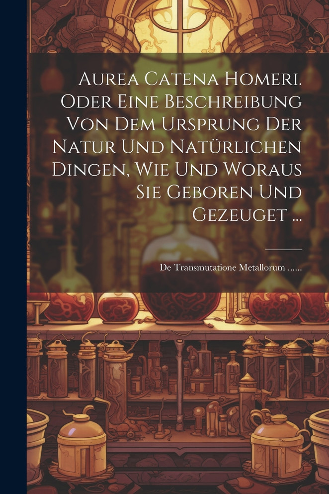 Aurea Catena Homeri. Oder Eine Beschreibung Von Dem Ursprung Der Natur Und Natürlichen Dingen, Wie Und Woraus Sie Geboren Und Gezeuget ...