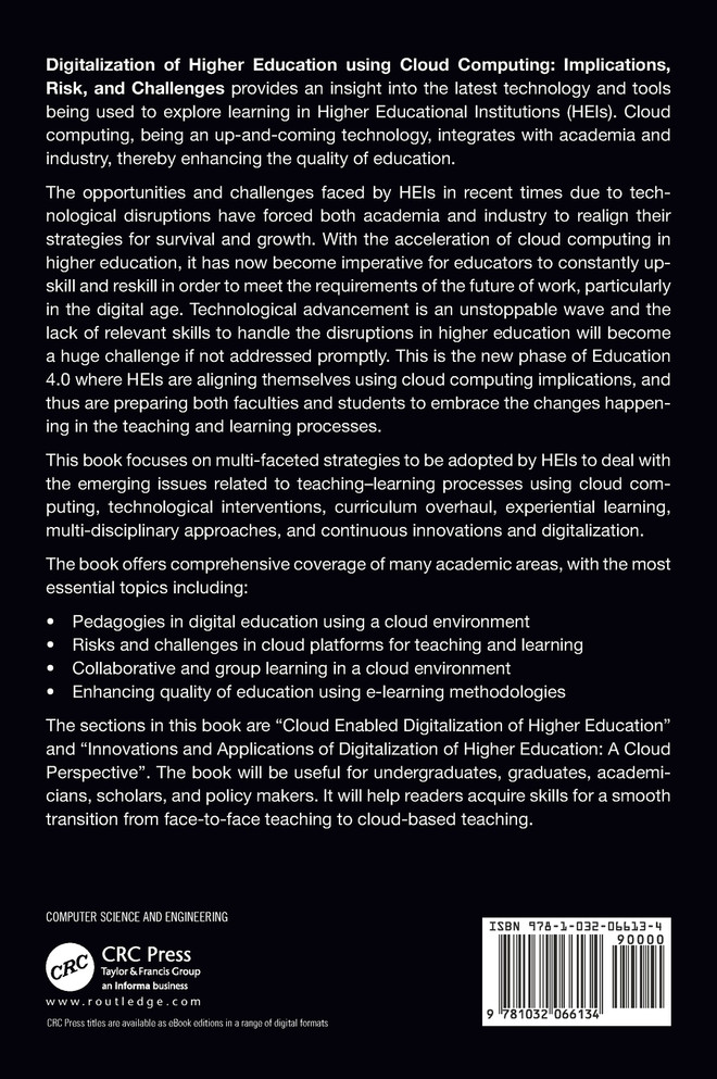 Digitalization of Higher Education using Cloud Computing