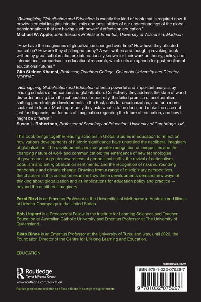 Reimagining Globalization and Education