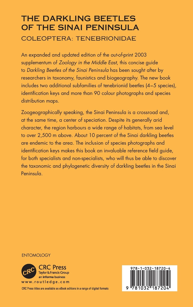 The Darkling Beetles of the Sinai Peninsula