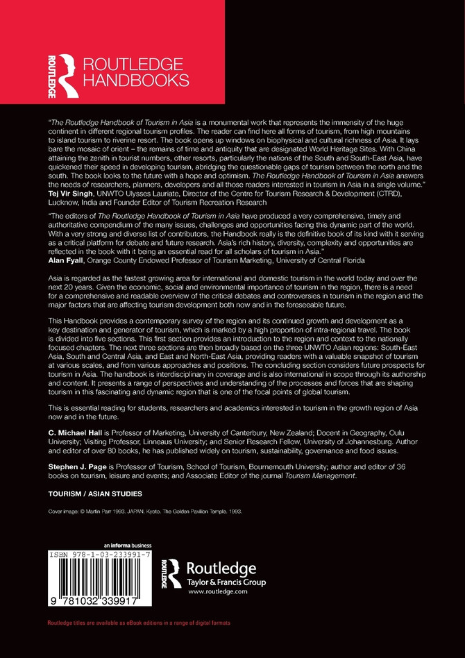 The Routledge Handbook of Tourism in Asia