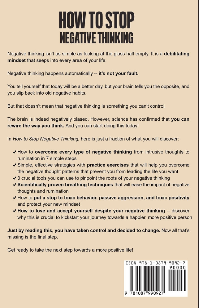 How to Stop Negative Thinking