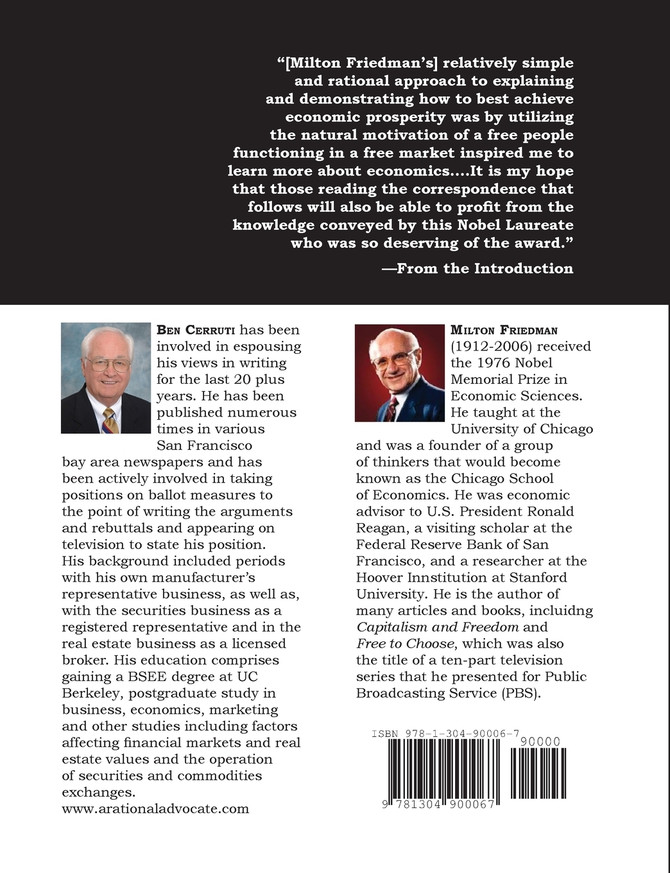 Dear Milton Friedman