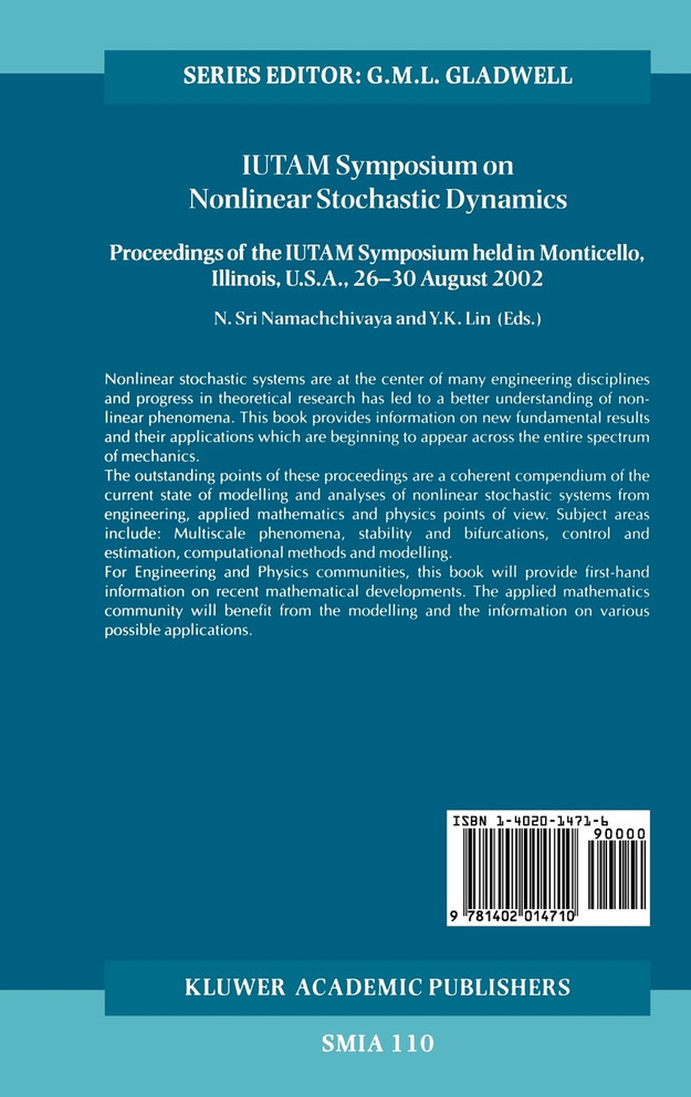 IUTAM Symposium on Nonlinear Stochastic Dynamics