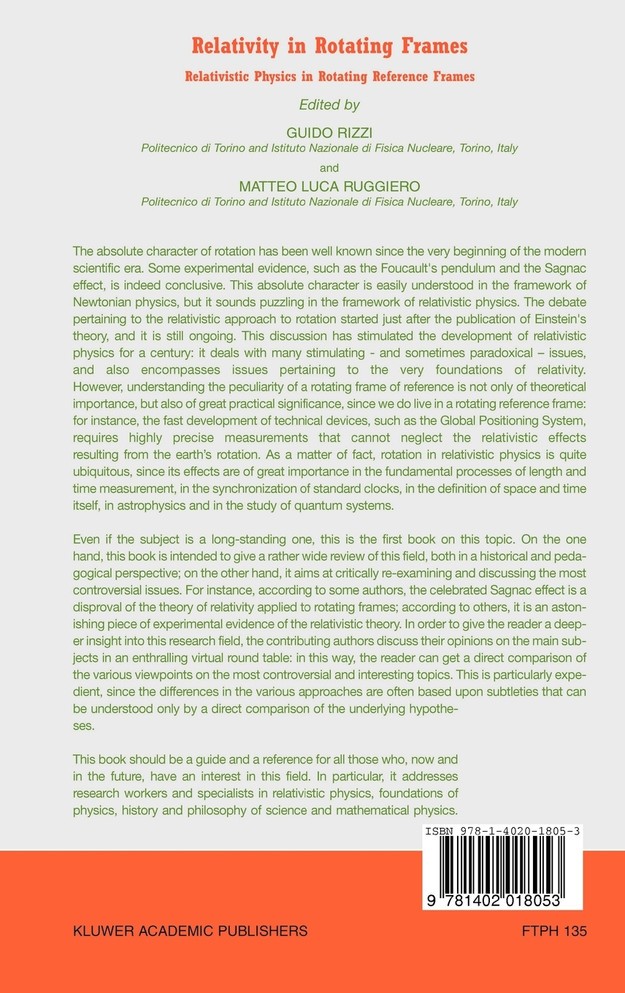 Relativity in Rotating Frames