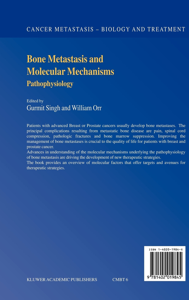 Bone Metastasis and Molecular Mechanisms
