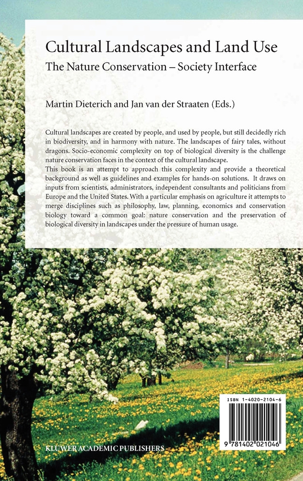 Cultural Landscapes and Land Use