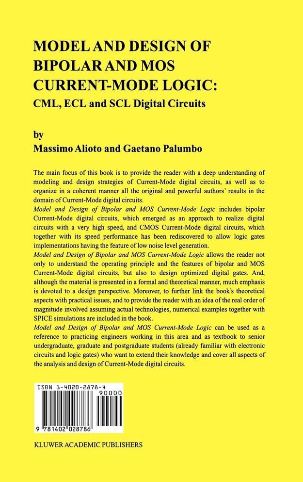 Model and Design of Bipolar and MOS Current-Mode Logic