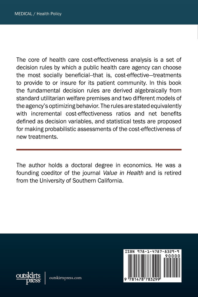 Theories of Health Care Cost-Effectiveness Analysis
