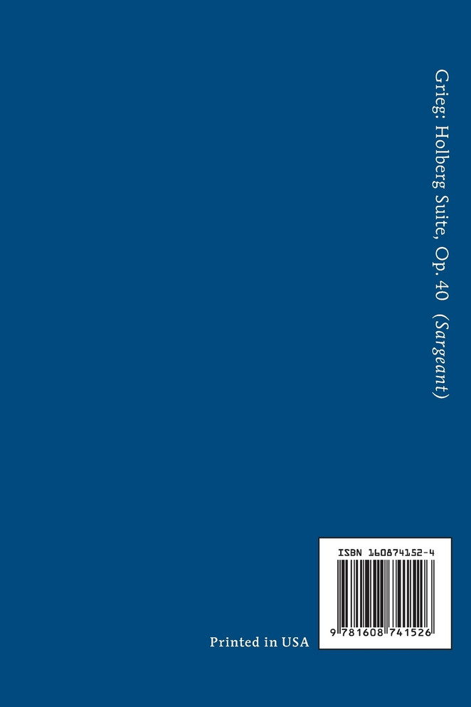 Holberg Suite, Op.40