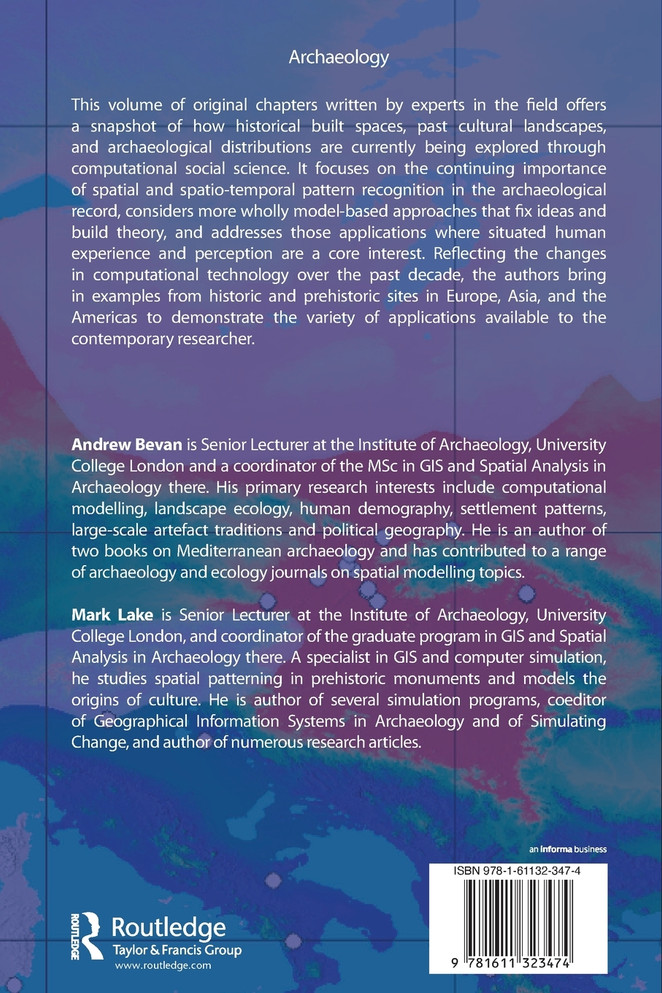 Computational Approaches to Archaeological Spaces