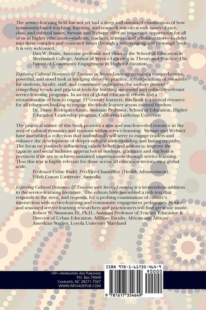 Exploring Cultural Dynamics and Tensions Within Service-Learning