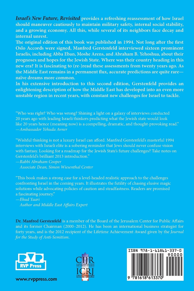 Israel's New Future Revisited