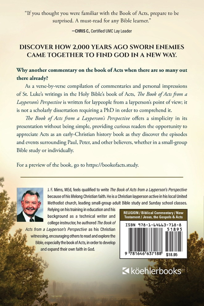The Book of Acts from a Layperson's Perspective