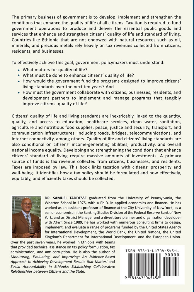 Taxation for Sustained Prosperity