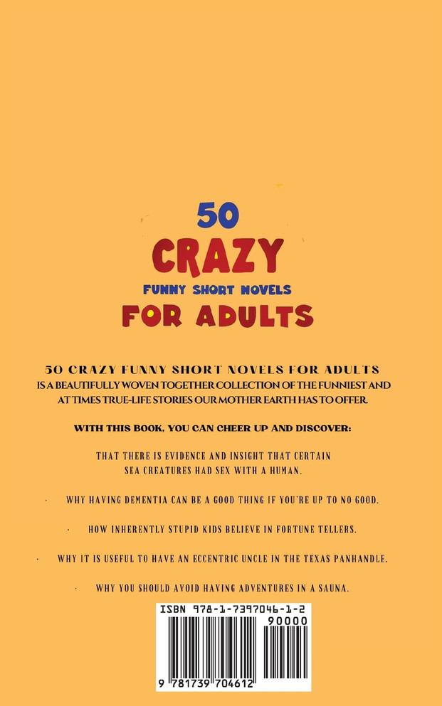 50 Crazy Funny Short Novels for Adults