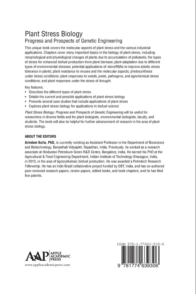 Plant Stress Biology