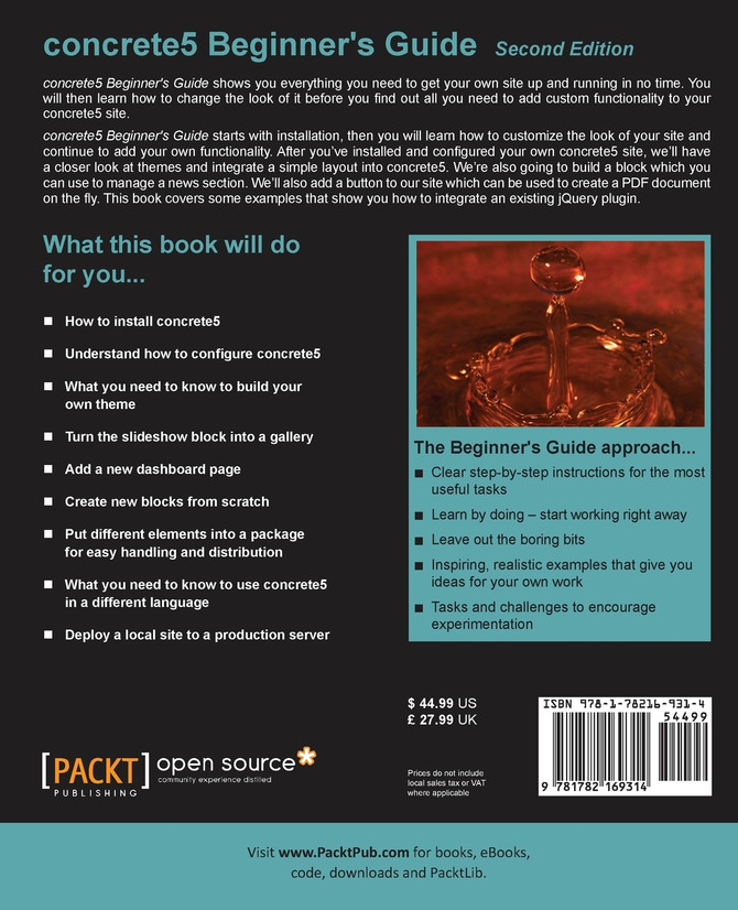 Concrete5 Beginner's Guide (2nd Edition)