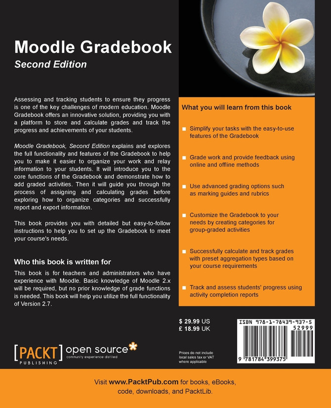 Moodle Gradebook Second Edition