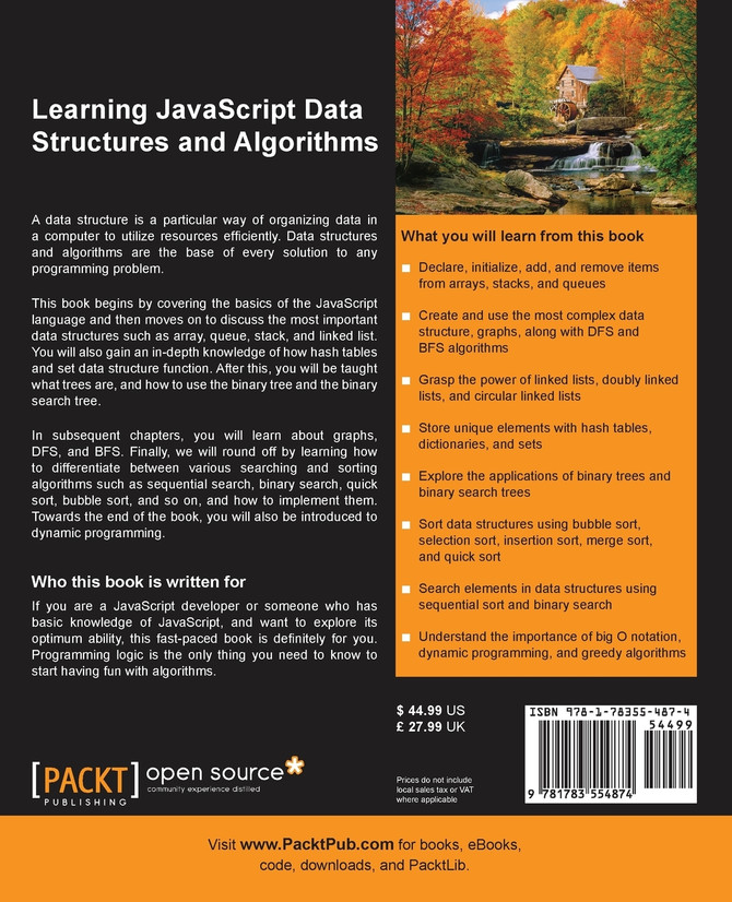Learning JavaScript Data Structures and Algorithms