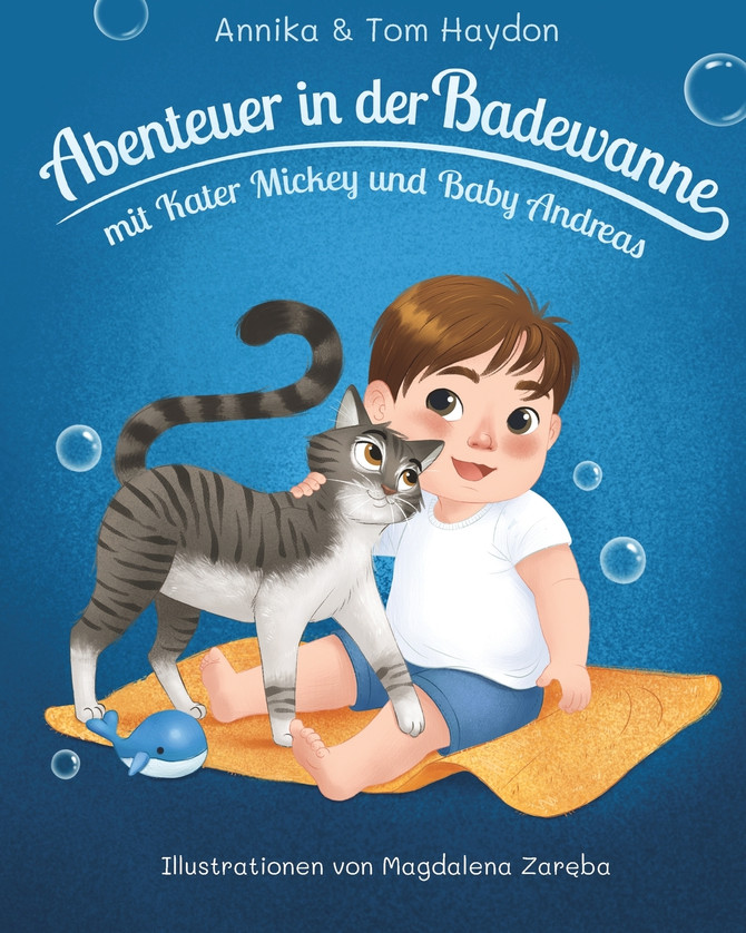 Abenteuer in der Badewanne Mit Kater Mickey und Baby Andreas