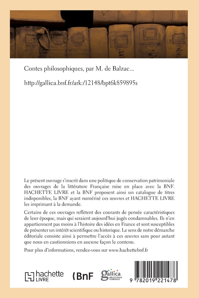 Contes philosophiques