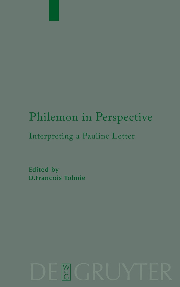 Philemon in Perspective