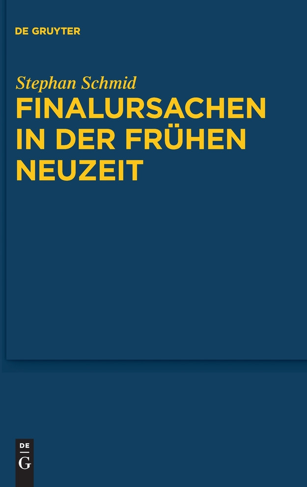 Finalursachen in der frühen Neuzeit