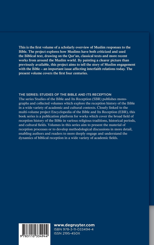 A History of Muslim Views of the Bible