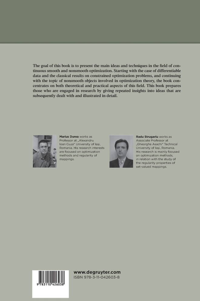An Introduction to Nonlinear Optimization Theory