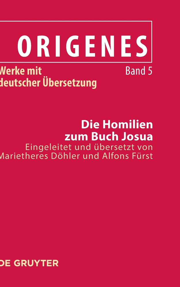Die Homilien zum Buch Josua