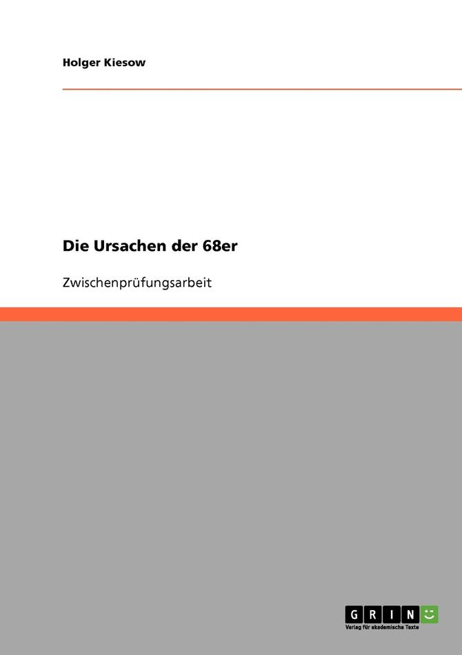 Die Ursachen der 68er