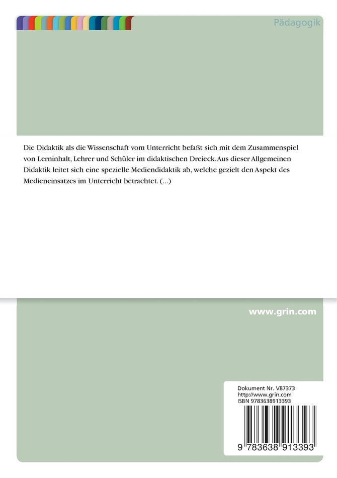 Entwicklung eines Lernprogramms