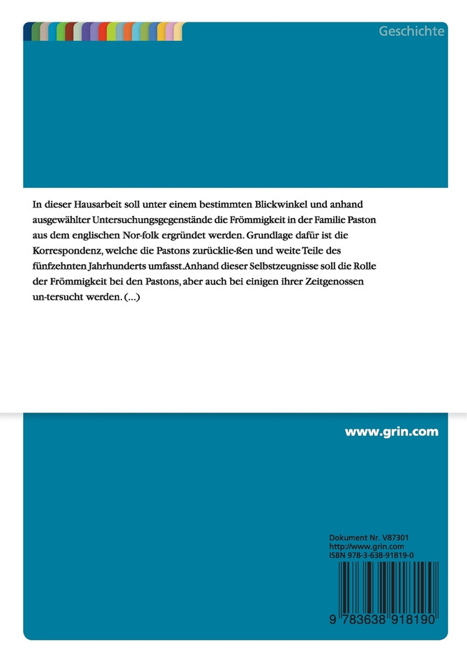 Frömmigkeit und Fegefeuer