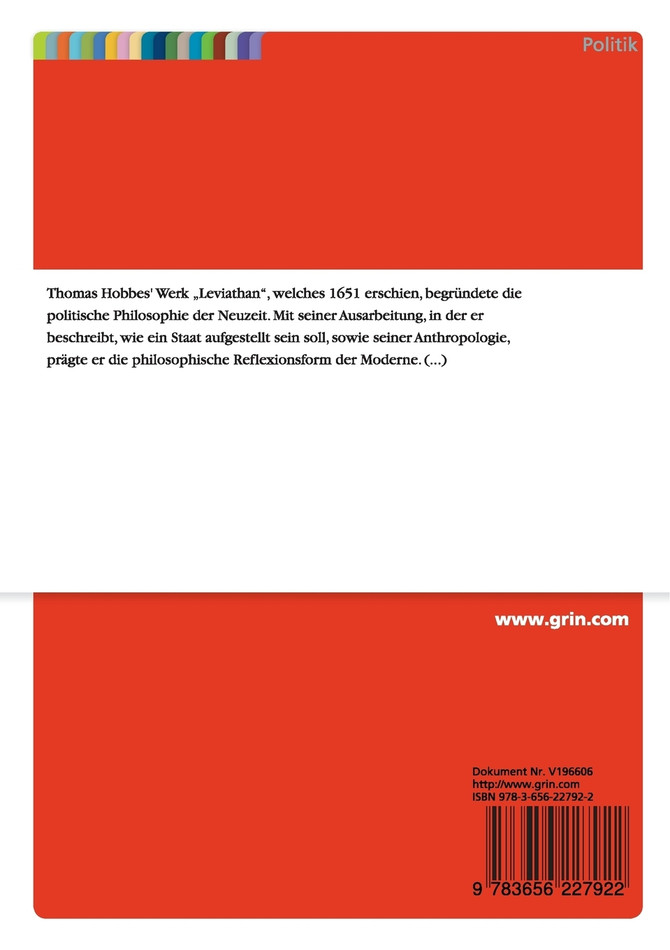 Totalitarismus im „Leviathan"