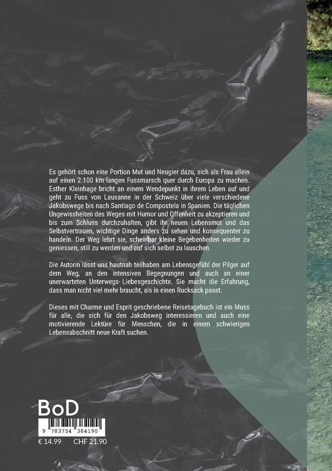 Mit der Sonne Richtung Westen