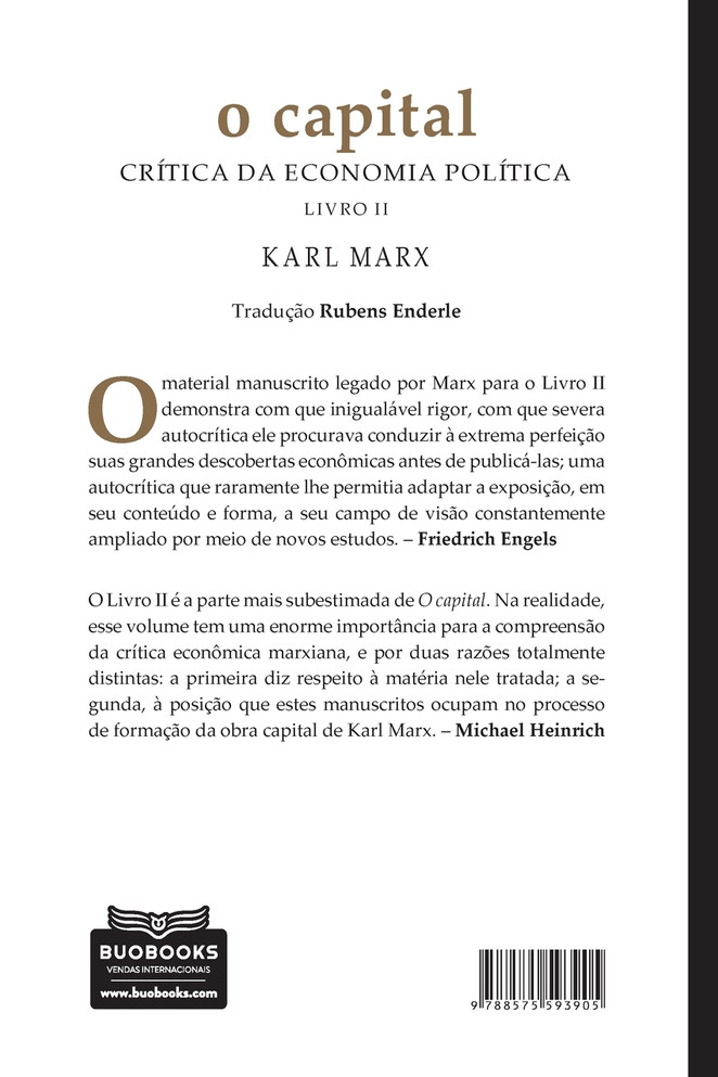 O capital, Livro II