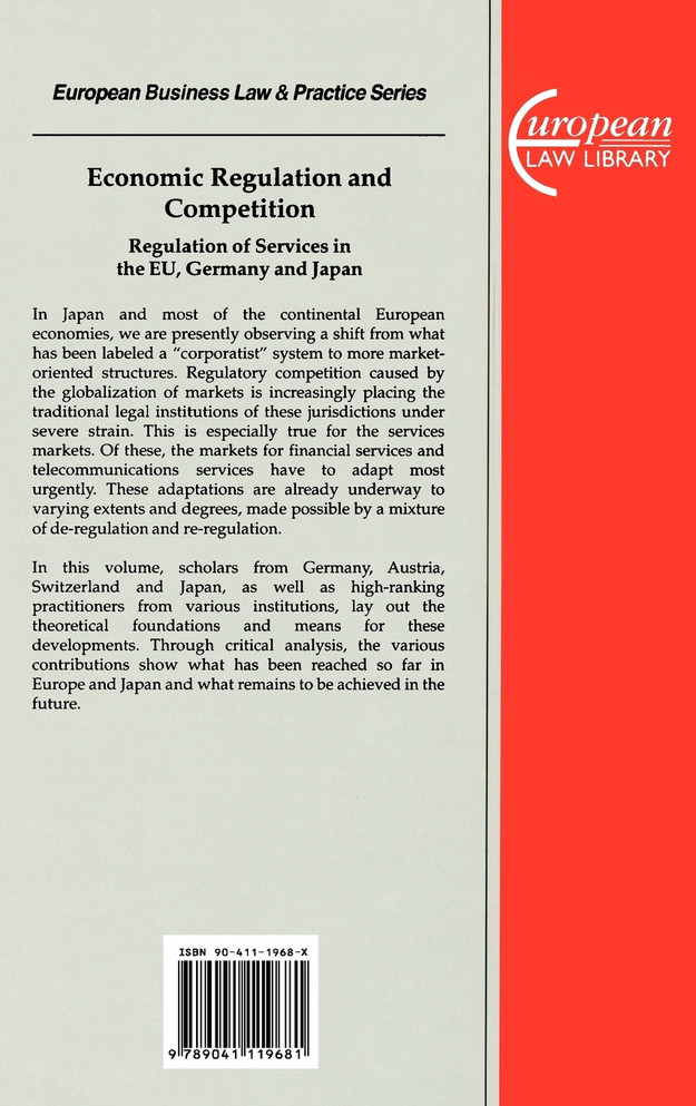 Economic Regulation and Competition