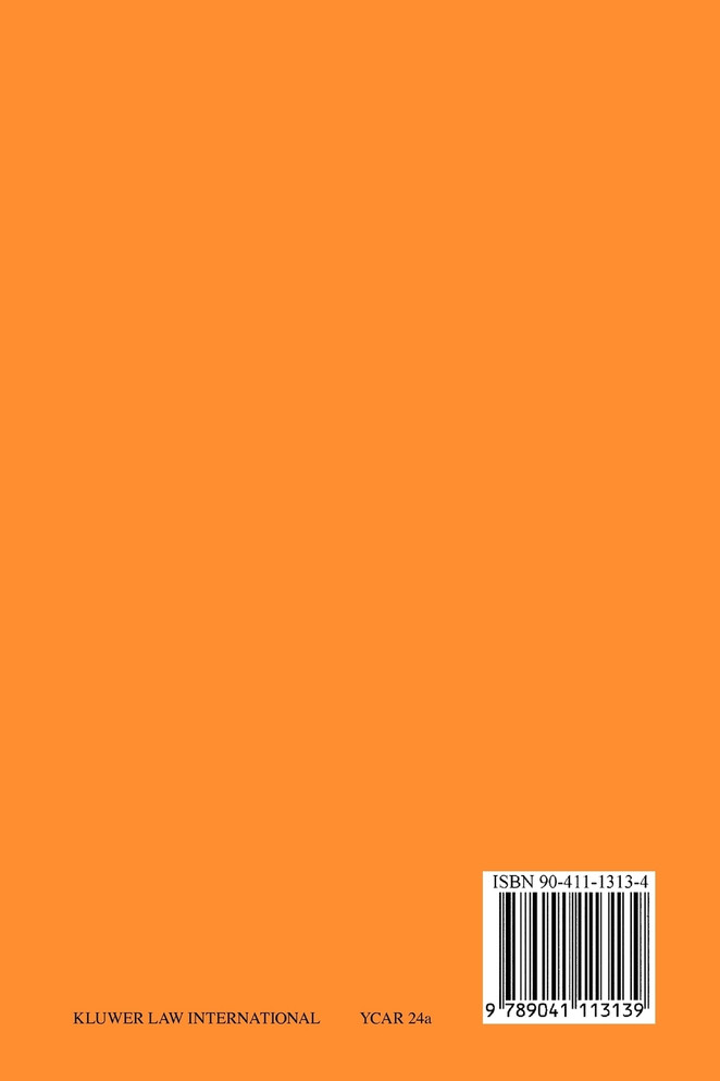 Yearbook Commercial Arbitration Volume XXIVa - 1999