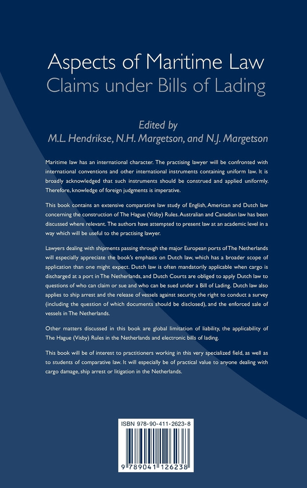 Aspects of Maritime Law