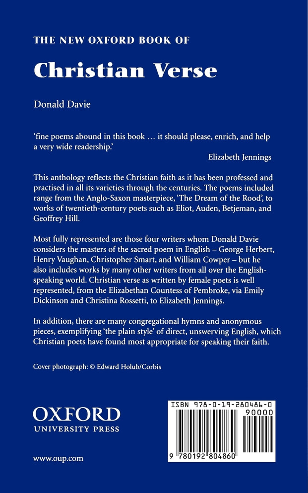 The Oxford Book of Christian Verse