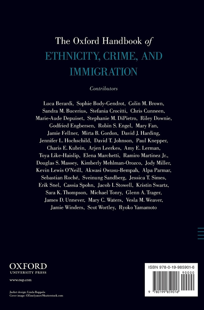 Oxford Handbook of Ethnicity, Crime, and Immigration